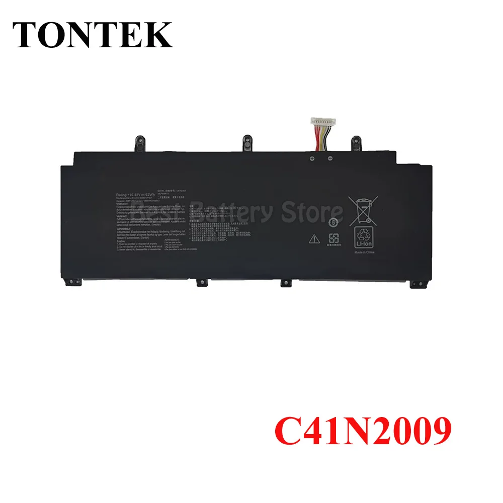C41N2009 Laptop Battery For ASUS ROG Flow X13 PV301 PV301QH GV301 GV301Q GV301QC GV301QE GV301QH GV301RA GV301RC