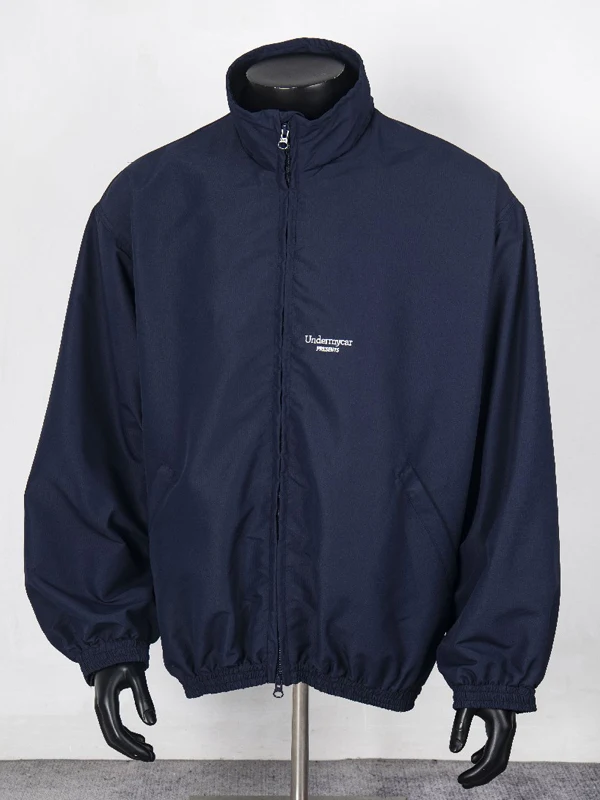 

Американская повседневная куртка с вышивкой для мужчин, осенне-зимняя, свободного кроя, универсальная, с воротником-стойкой, модная верхняя одежда из полиэфирного волокна