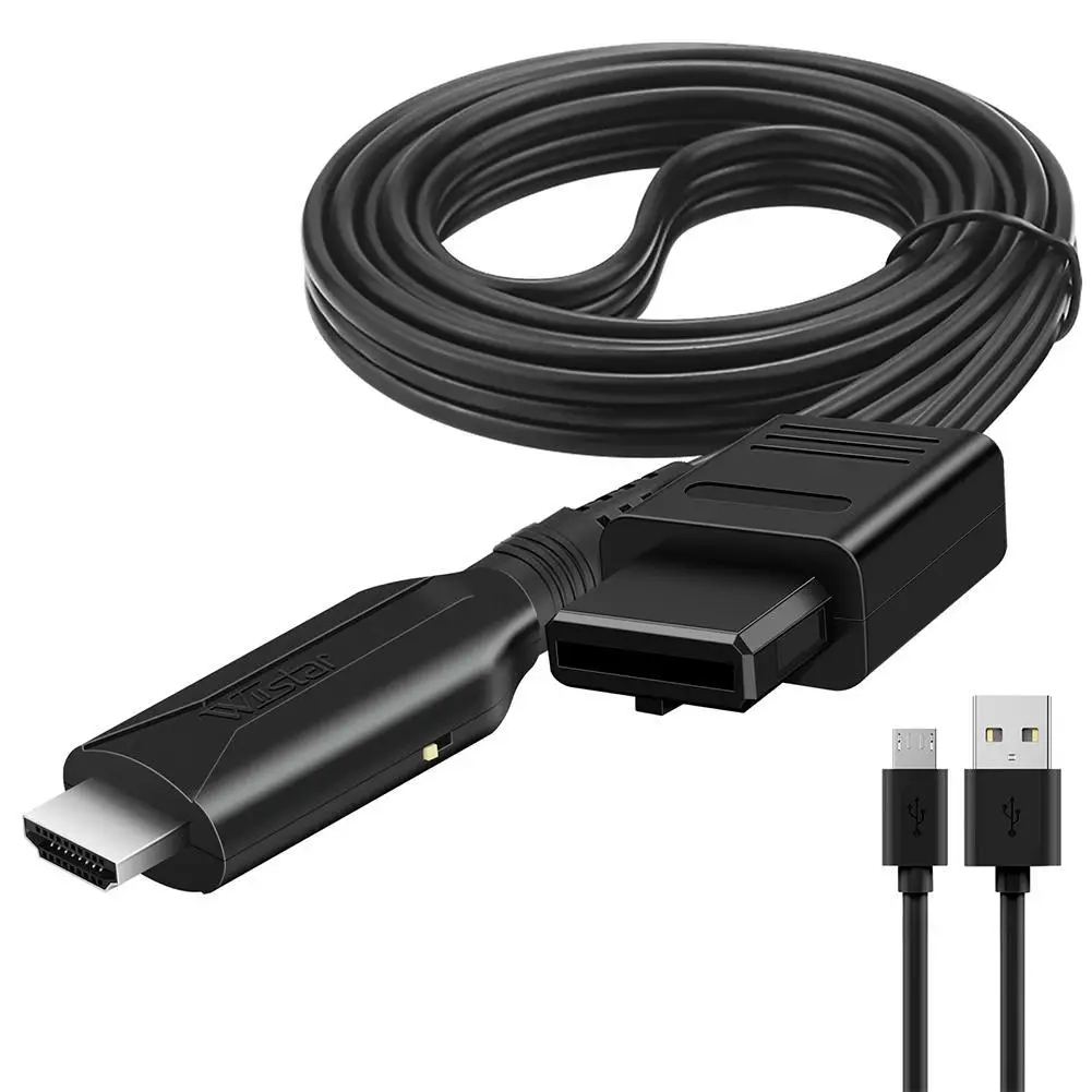 N64/SNES/GC to HDMI Adapter Cable Plug Play For Nintendo 64 GameCube SNES Video Converter 1080P HD Link Cable for Modern TV