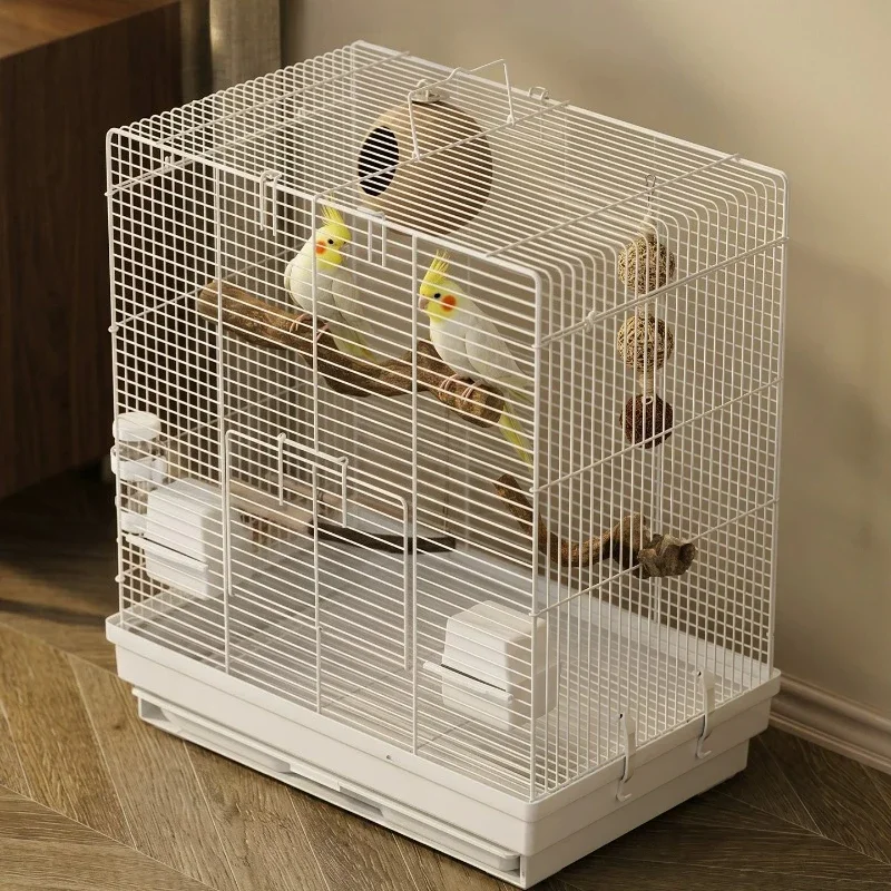 Houses Metal Luxury Bird Cages Nest House Quail Things Accessories Bird Cages Outdoor Goldfinch Jaula Para Aves Pet Products
