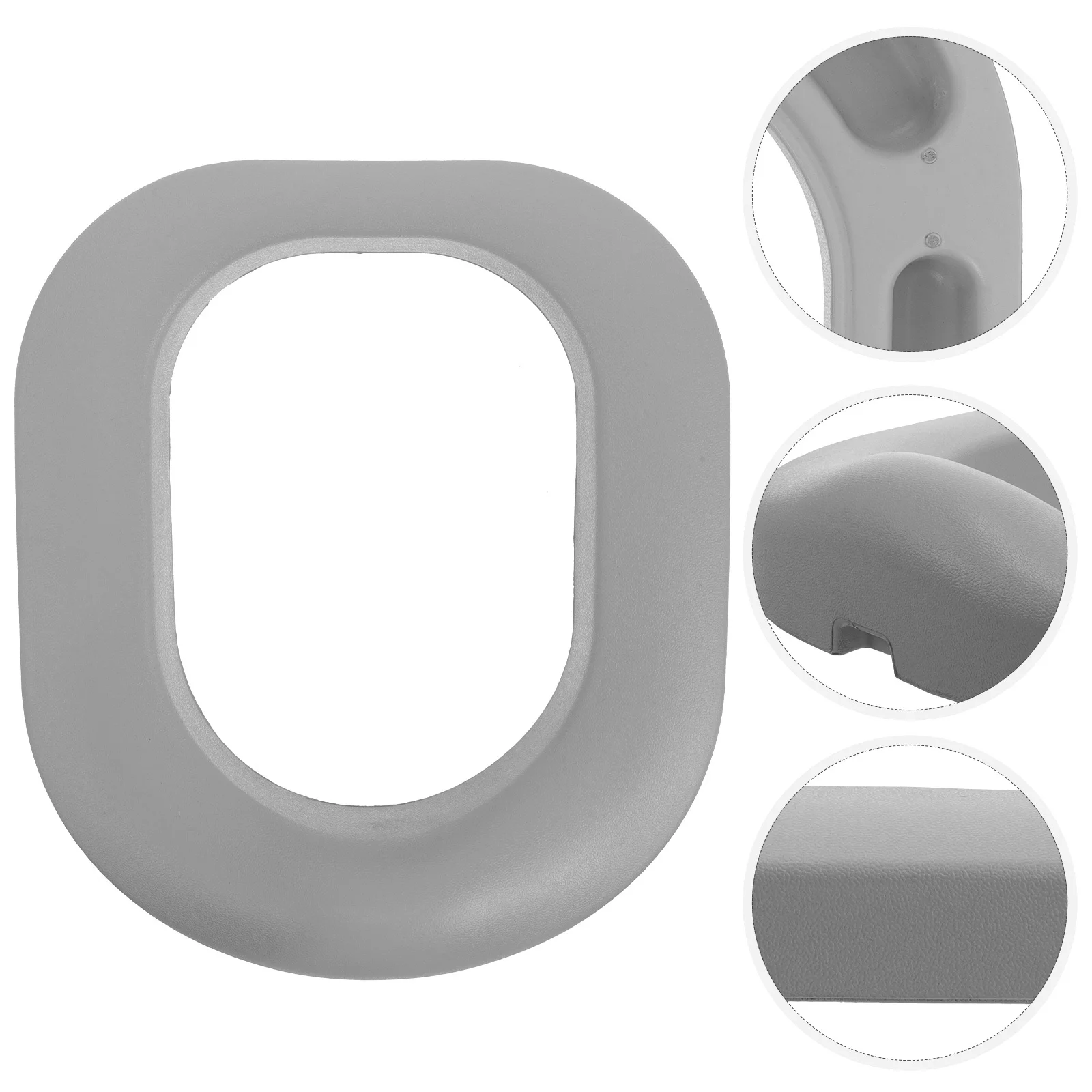 حصيرة مقعد المرحاض للأطفال مصنوعة من مادة البولي يوريثان، ثابتة ومريحة وغير قابلة للانزلاق، مناسبة لمعظم المقاعد، سجادة مقعد المرحاض قابلة للغسل