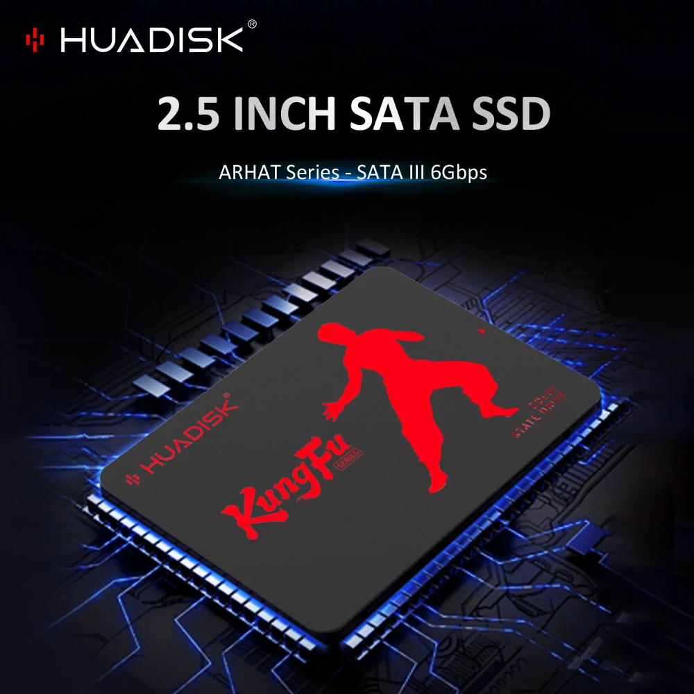 HUADISK SSD SATA 1TB Internal Solid State Drive 2.5inch 128GB 256GB 4TB 512GB SSD 2TB SATA3 6Gbps for Notebook Computer PC