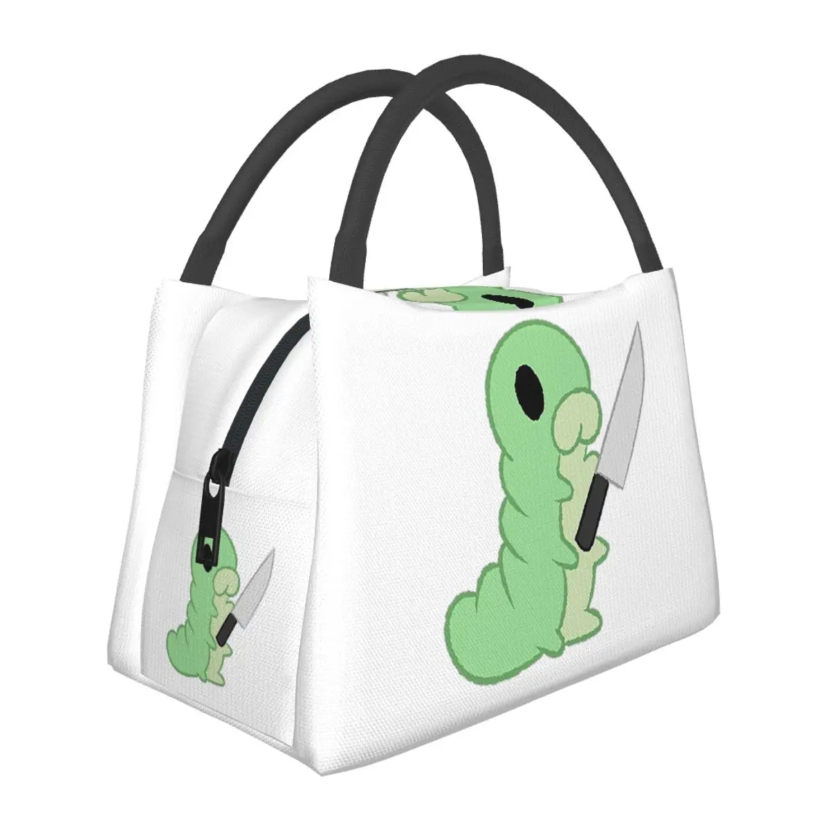 Hollow Knight Grub With A Knife Lunch Bags Insulated Bento Box Lunch Tote Picnic Bags Thermal Bag for Woman Student Travel