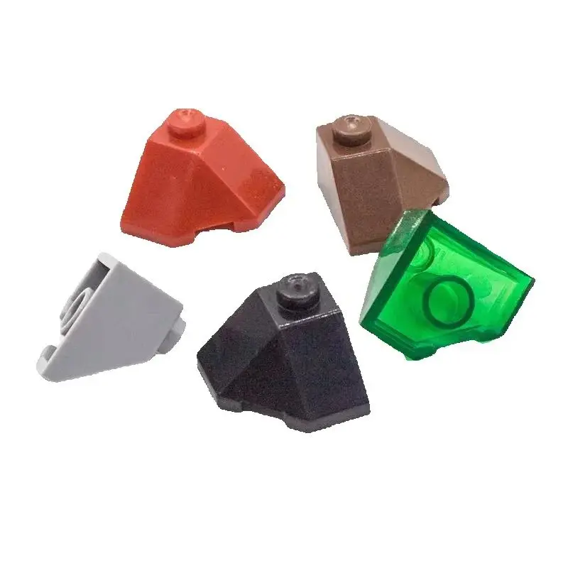 

10 шт. 13548 2x2 комплект строительных блоков, наклон 45 угол, развивающие кирпичи, головоломка с частицами, игрушки «сделай сам», детский подарок на день рождения