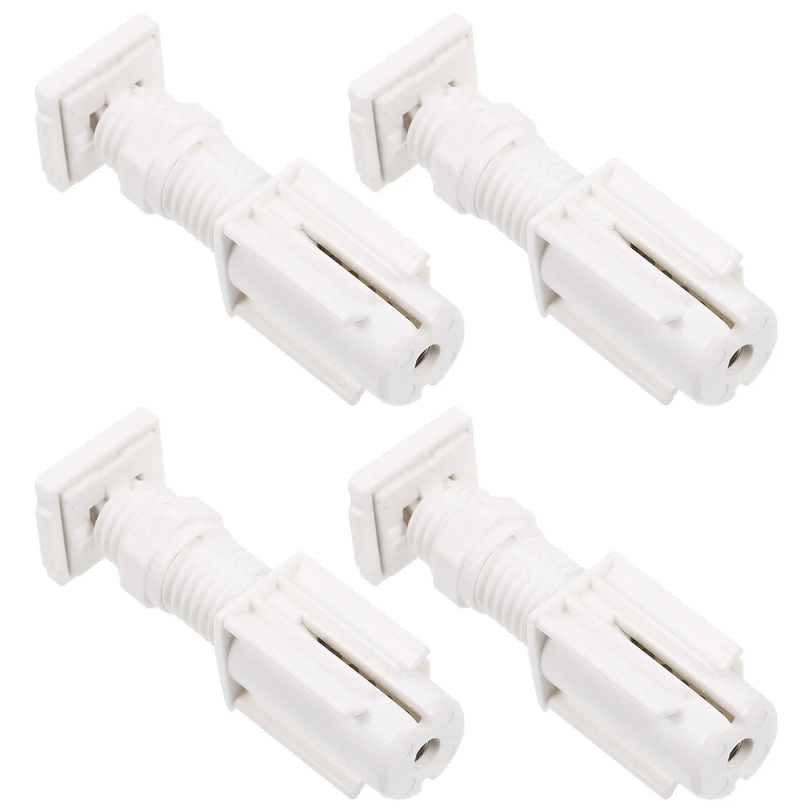 

4Pcs Blinds Louver Installation Brackets Sturdy Mounting Holder Curtain Track Fixing Replacement Parts for Window Blind