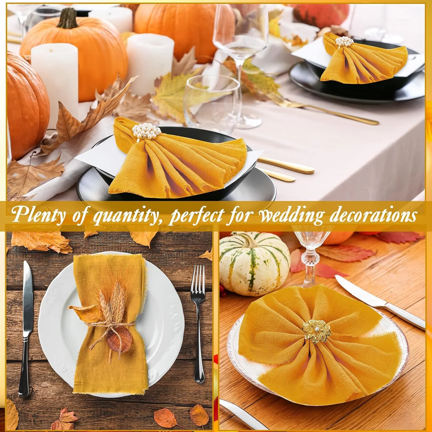 Thumbnail 3 - #33 Latest Cloth Napkins Offers