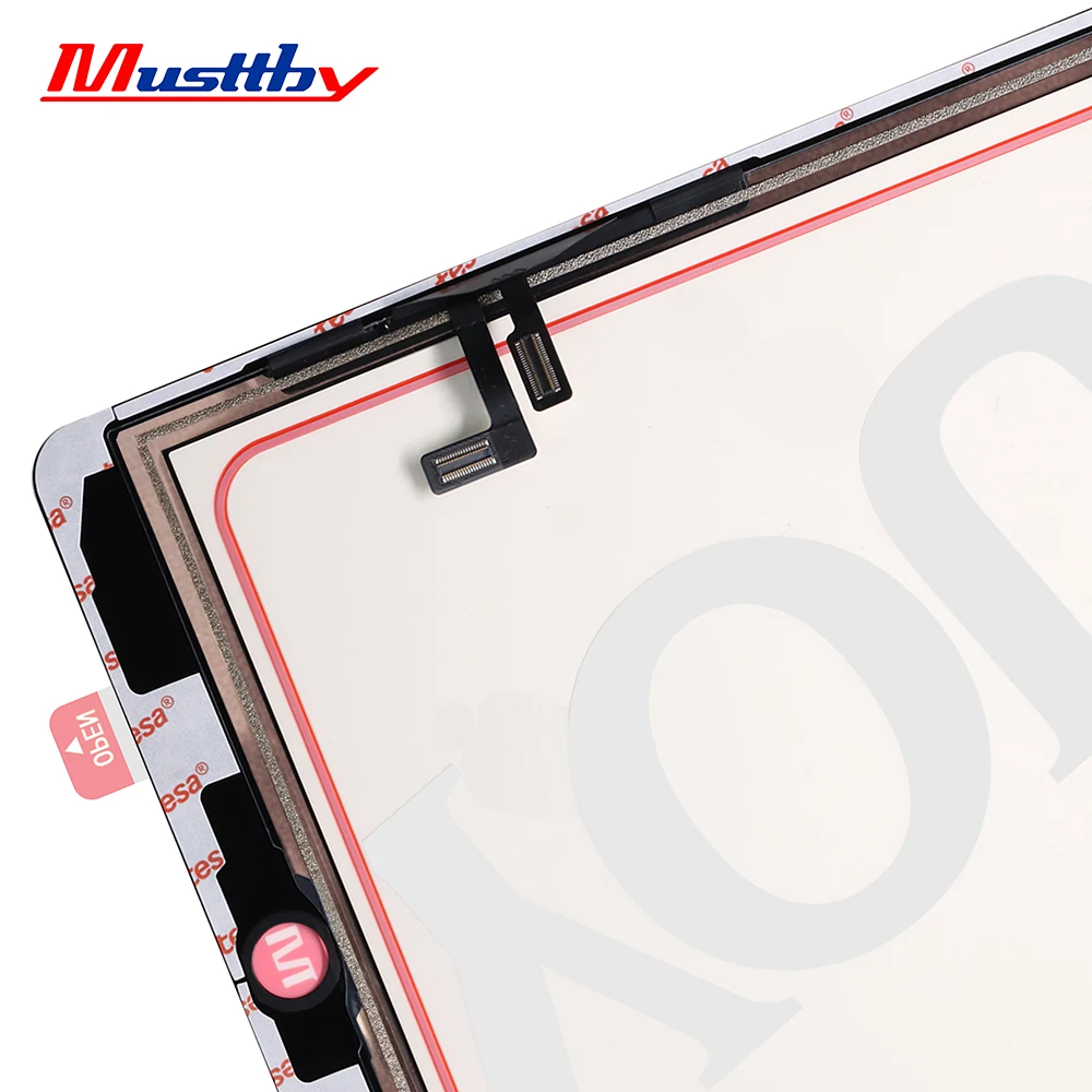 Imagem -05 - Musttby-lcd Touch Screen Digitizer Sua Série Painel de Vidro Frontal Substituição Oca Ipad 9ª Geração A2603 A2604 10.2 Sua Série Pcs