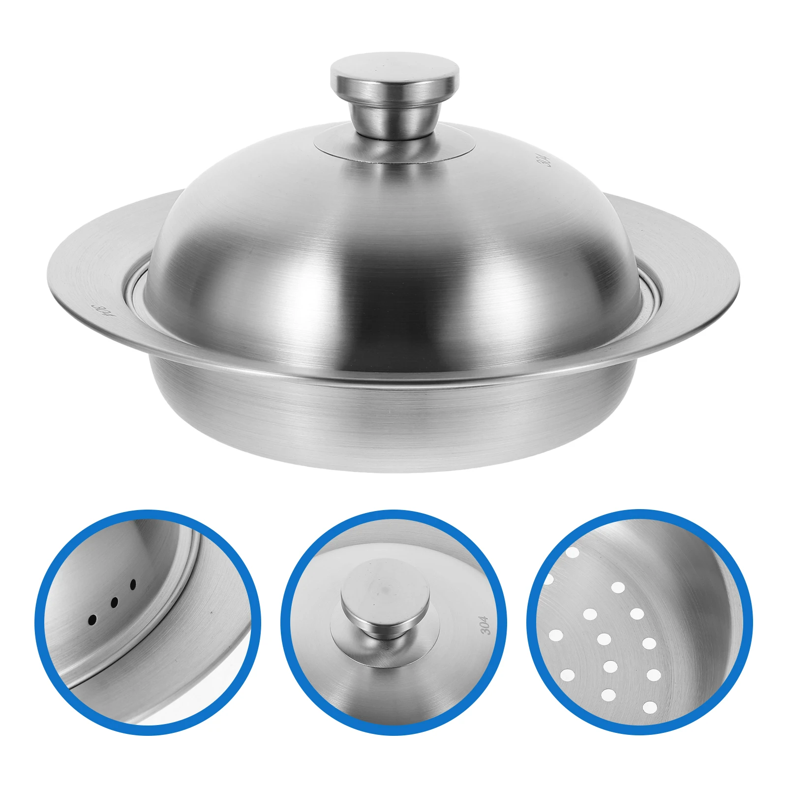 

Stainless Steel Food Steaming Basket Kitchen Supplies Reusable For Home Restaurant Steamer Basket For Steamed Buns Fish