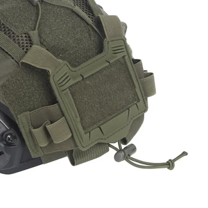 Taktische Hilfsabdeckung für Seehelm, NVG -Batteriebeutel, Jagdhybridnetzabdeckung für Bump und ballistische Helme 12 Main Sales Military Balistic Helm - №1