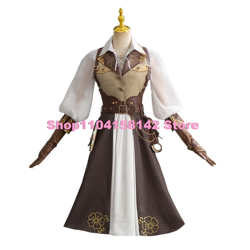 Cosplay Identity ⅴ Entomologist Melly Plinius Suit Women's Performance Clothing Party Gift Christmas Day Clothing game dresses