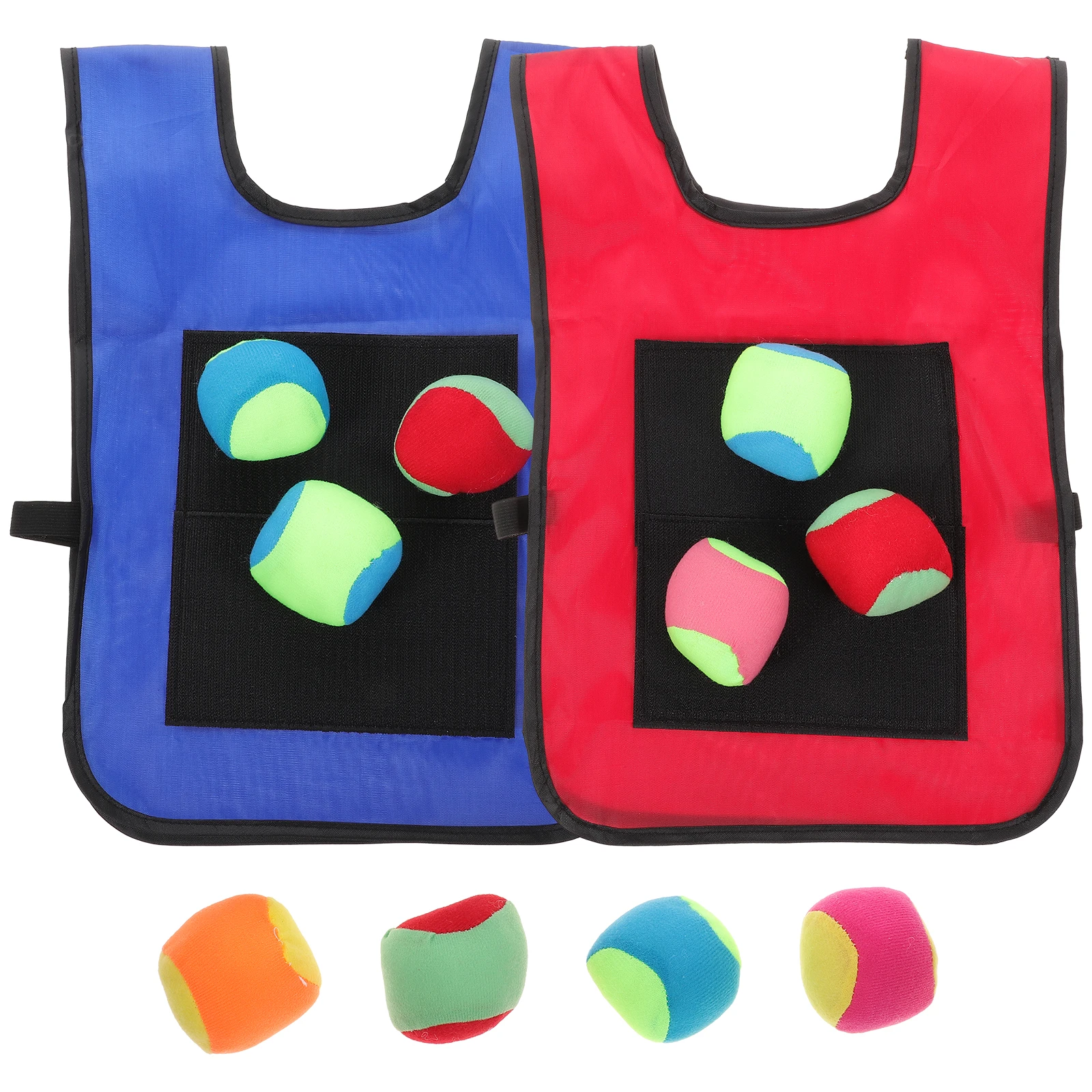 12 pièces gilet collant garçons jouets balle étiquette Dodgeball balles pour enfants rebondissant enfant