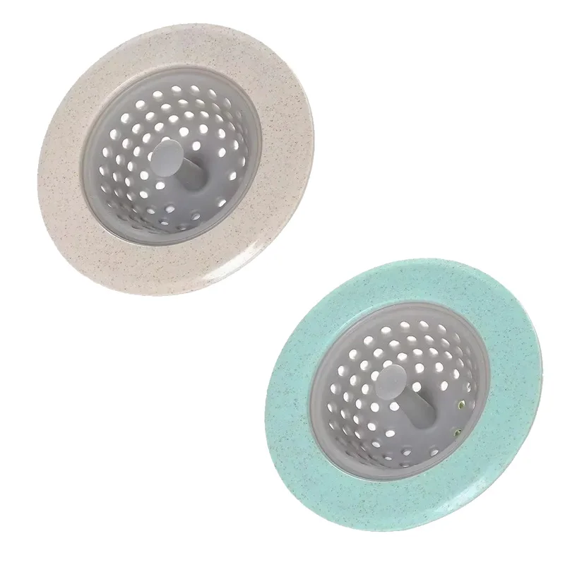 1/2 stuks Home Living Afvoerputje Haarstopper Bad Catcher Gootsteenzeef Rioolfilter Douche Cover gootsteenzeef gootsteen accessoires