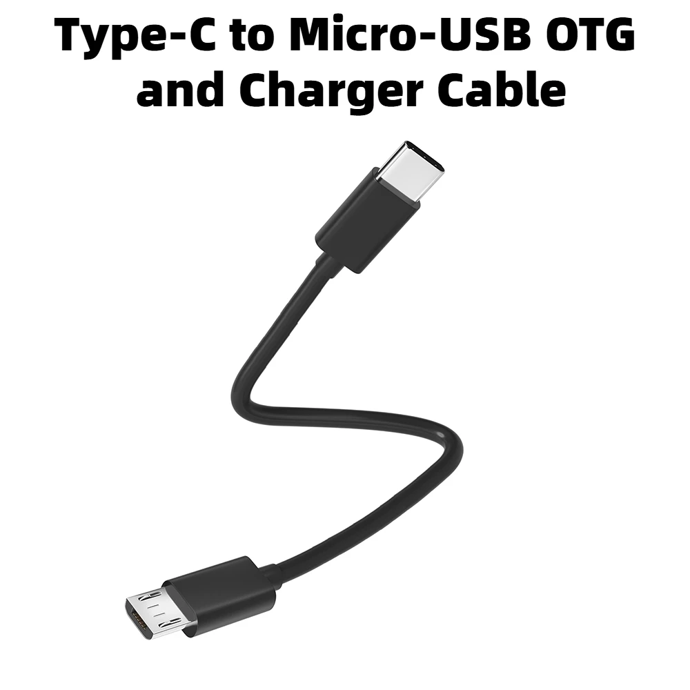 

0.3M Type-C to Micro USB Cable USB 2.0 C to Micro-USB OTG Data Sync and Charging Cord for Samsung Xiaomi Huawei LG Mobile Phone