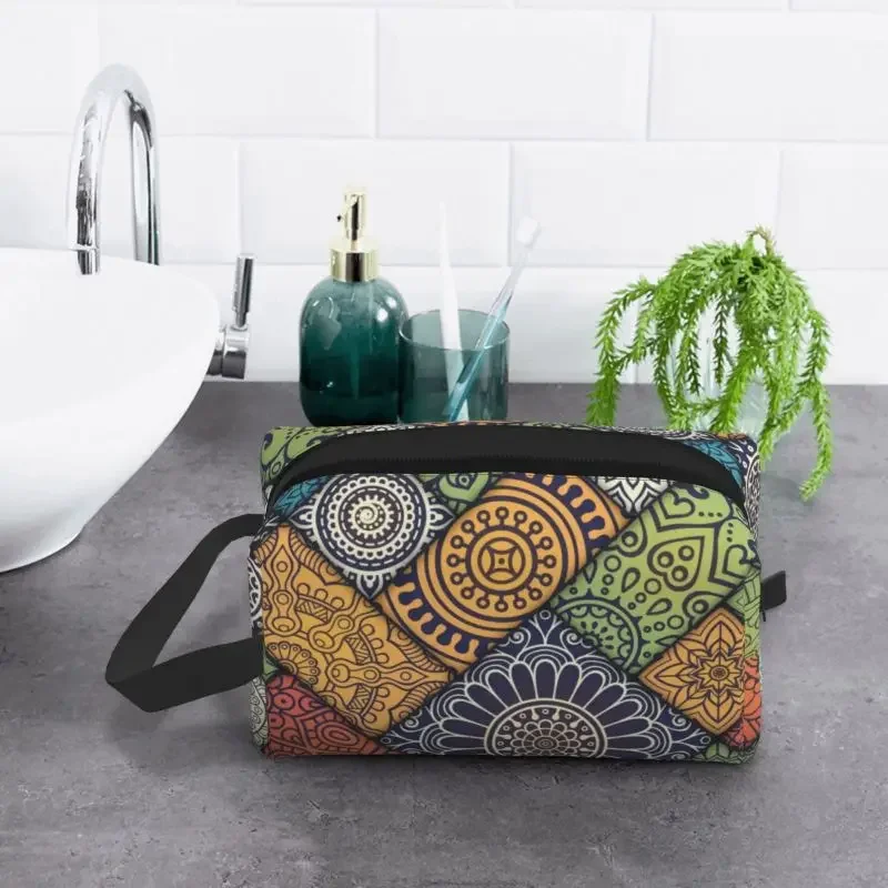 トイレタリーバッグ,アートデザイントイレタリー収納バッグ,ポータブルメイクアップバッグ,コスメティックアクセサリー,大型コスメティックポーチ,トラベルトイレタリーバッグ,1個