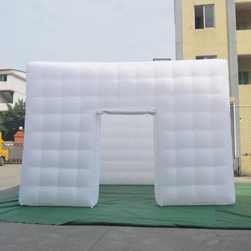 

House Photo Booth Inflatable Tent Backdrop No Light Inflatable Air Cube Tent For Event Club Party Wedding Exhibition