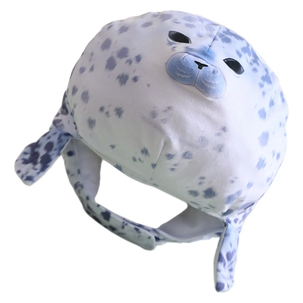 Seal hoofddeksel kostuum hoed voor volwassenen One Size Fits Design Festival Carnaval Party Prestaties Foto Prop Accessoire