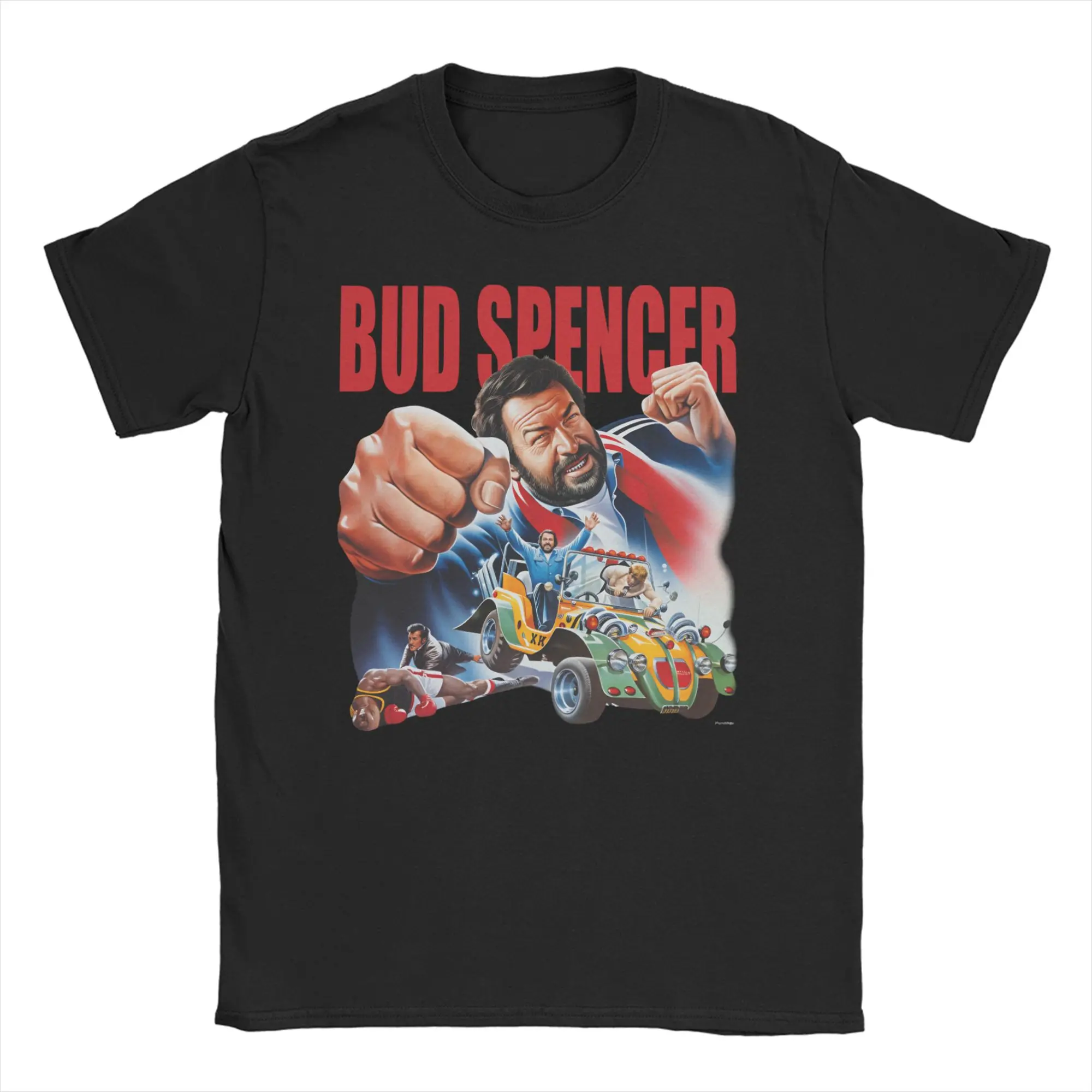 برعم سبنسر الموز جو 1982 للرجال النساء تي شيرت 90s فيلم الترفيه تي شيرت قصير الأكمام Crewneck تي شيرت 100% القطن 6XL #1