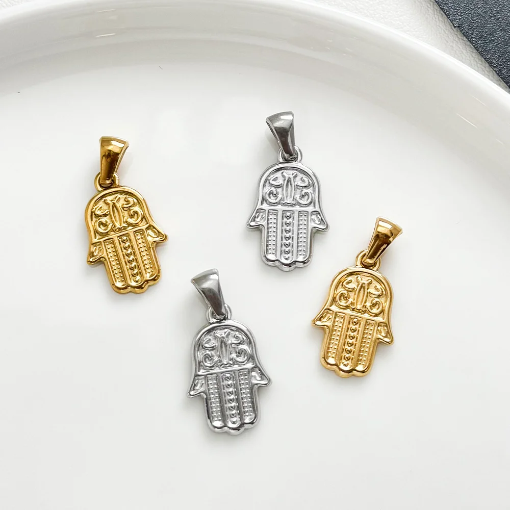 

Cordial Design 50Pcs 12*25MM Charms For Necklace/Hand Made/Stainless Steel/Palm Shape/Jewelry Accessories/DIY Pendant #195147