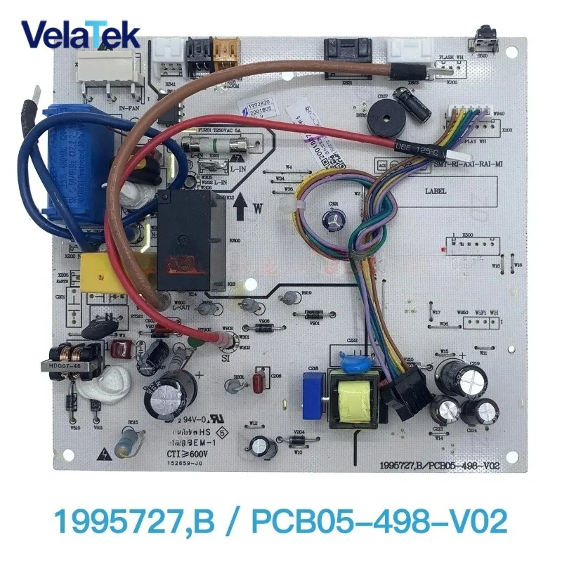 ل 1995727.B PCB05-498-V02 مكيف الهواء وحدة داخلية لوحة تحكم الدائرة لهيسنس ، فوجي