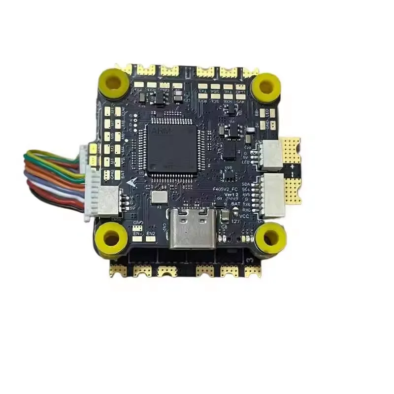 F405 Stack V5 Flight Control 3-6S 30X30 FC&ESC FPV Stack F405 Flight Controller BLS 50A 4in1 ESC for FPV Freestyle Drone Model