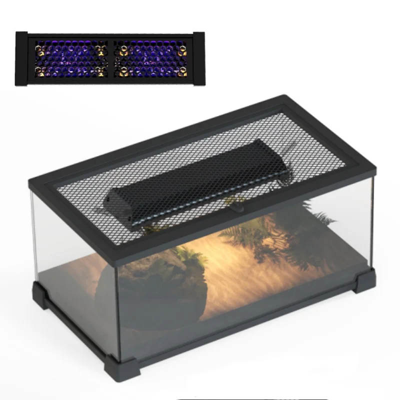 

Reptile 4w 8w 12w Full Spectrum LED UV Lamp UVA+UVB Reptile Bulb for Turtle Lizard Snak