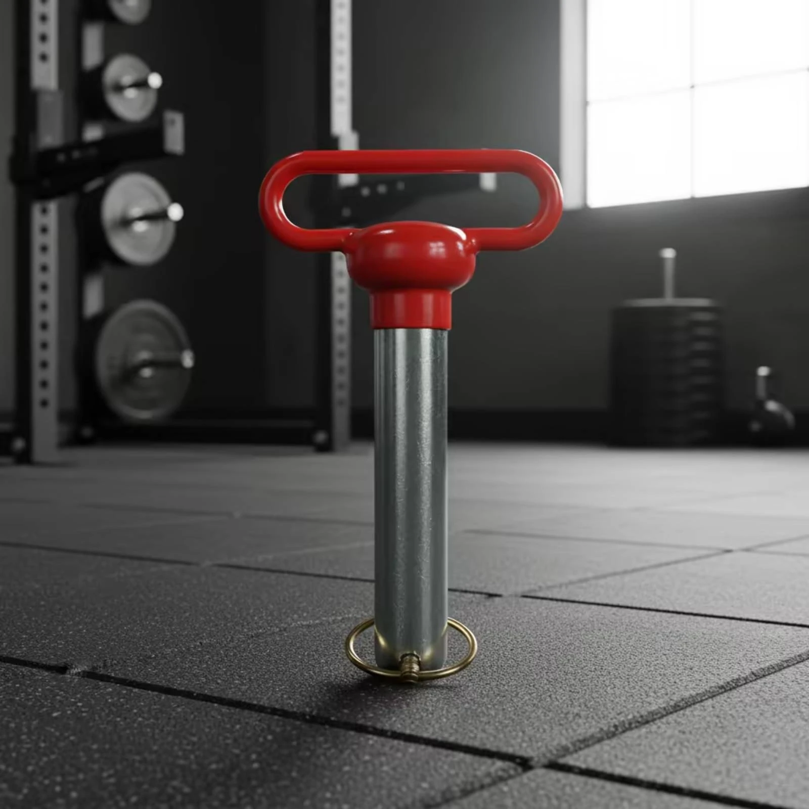 T-Handle Quick Release Pin Galvanized T-Handle Pin with Retaining Retaining Clip Long-Lasting Rust-Resistant