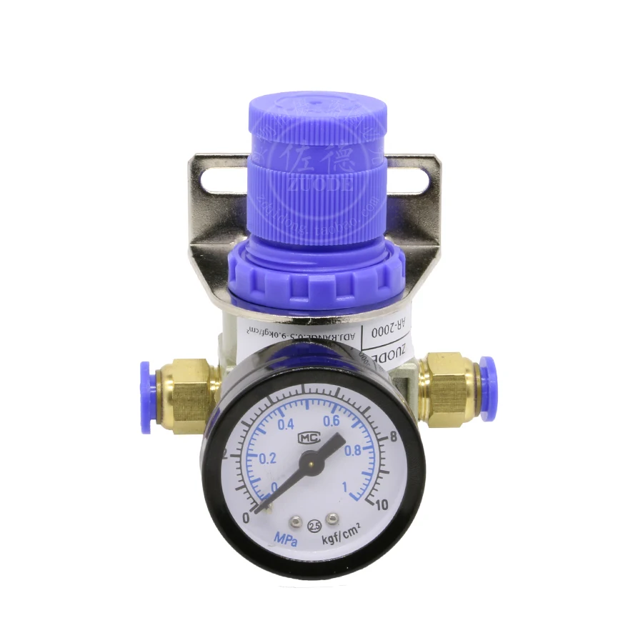 

Pneumatic pressure reducing valve AR2000 air pressure regulating switch 2 points air regulating valve pressure reducing