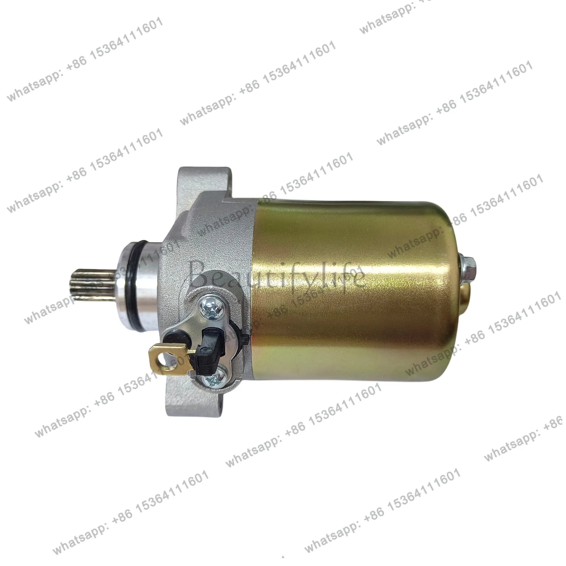 

Suitable for 125 imitation UY125 motorcycle starter motor starter motor
