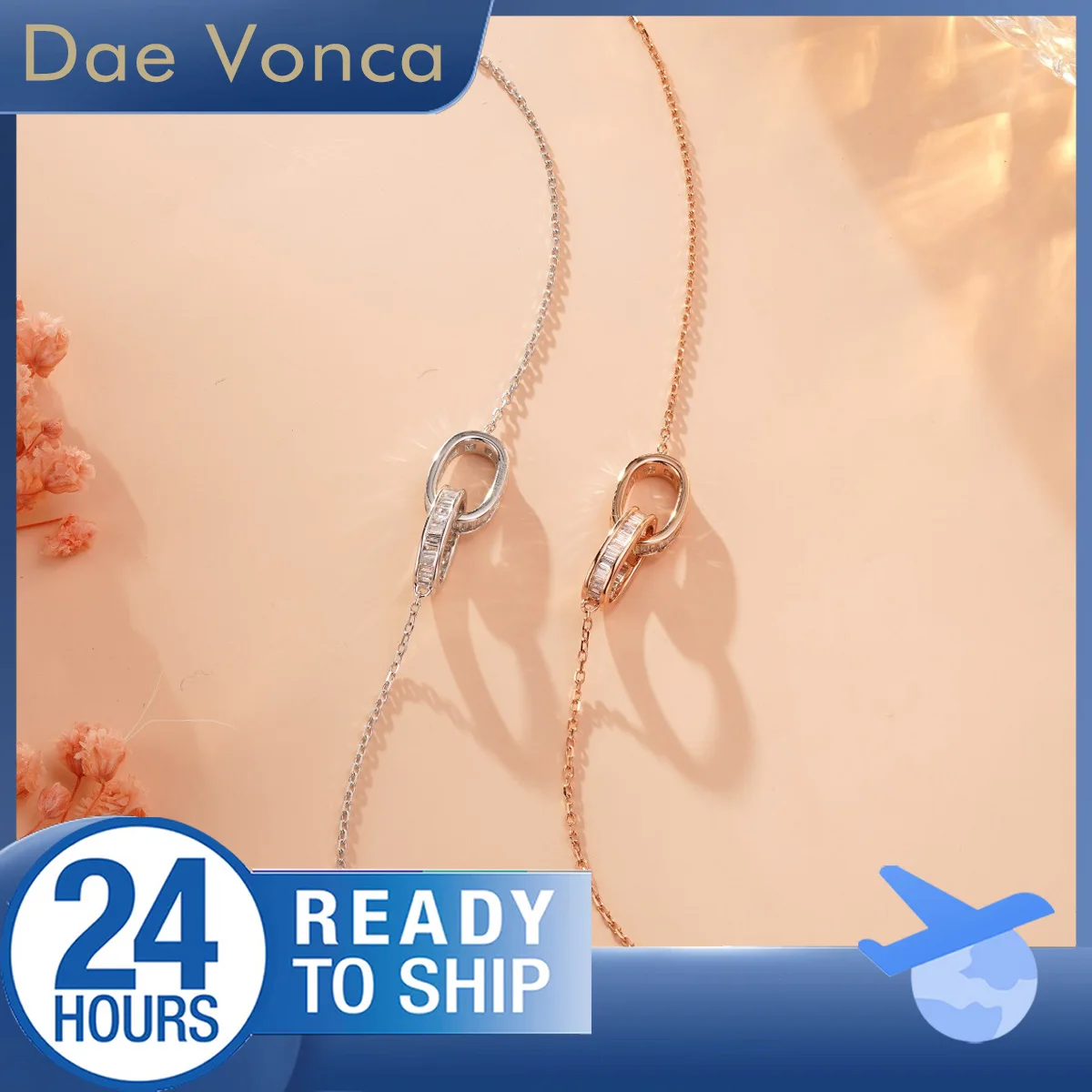 

Baguette Cut Double Wrap Shaped Natural Diamond Bracelet 18K White/Rose Gold Total 0.31ct Diamond Bracelet For Wife