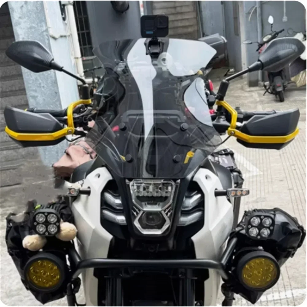 For QJMOTOR SVT650 front windshield modification SVT 650 with high and thick windshield accessories