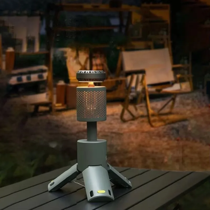 Folding Retractable LED Camping Light Multifunctional Rechargeable Portable Outdoor Lighting