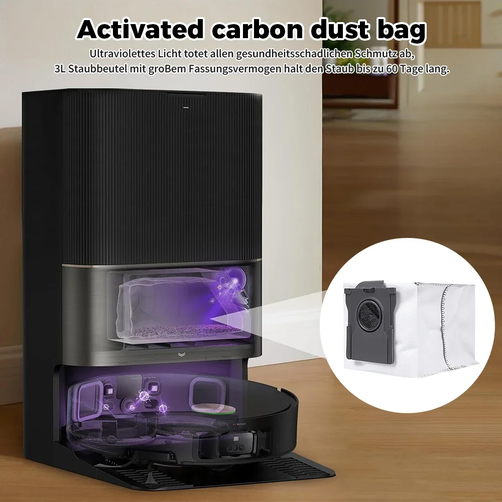Dust Bag for Dreame X30 Ultra/X40 Ultra/X50 Ultra/X50 Pro/X50 Master/X30 PRO/X40 Pro/L40 Ultra/L10s Pro Ultra Vacuum Accessories image 6
