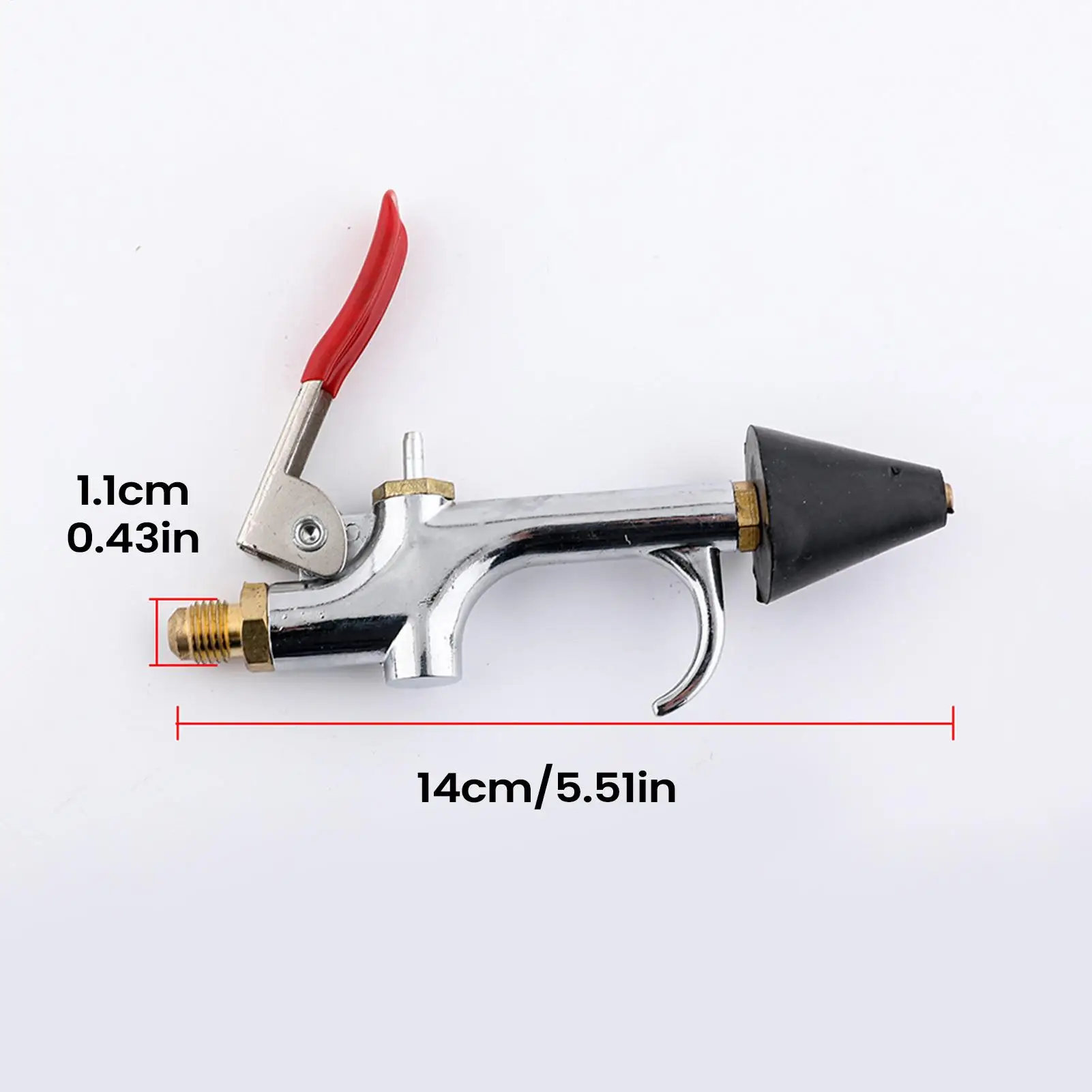 Air Compressor Nozzle Alloy Detailing Adapter Car Blower Nozzle Vent Cleaner Tool For Truck Vehicle Automotive Pickup SUV Home view 6