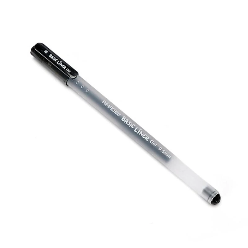 Pióro w kolejce pióro proste płynne żele pióra pióro pióra 0,5 mm atrament Piós