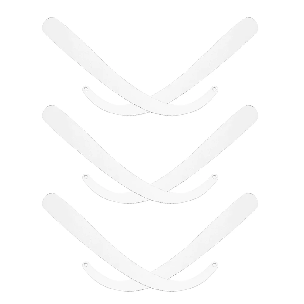 

6 Pcs Earring Display St Acrylic Sticks Storage Rack Strip Tool For Home Store Showcasing Practical Use