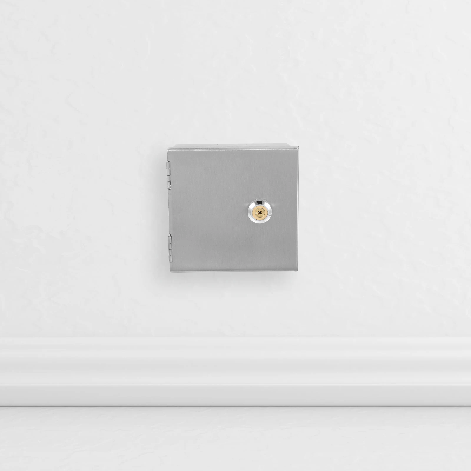 Waterproof Wall Mounted Socket With Lock Electrical Junction Box Outdoor Receptacle Weatherproof Storage Box For Office Home