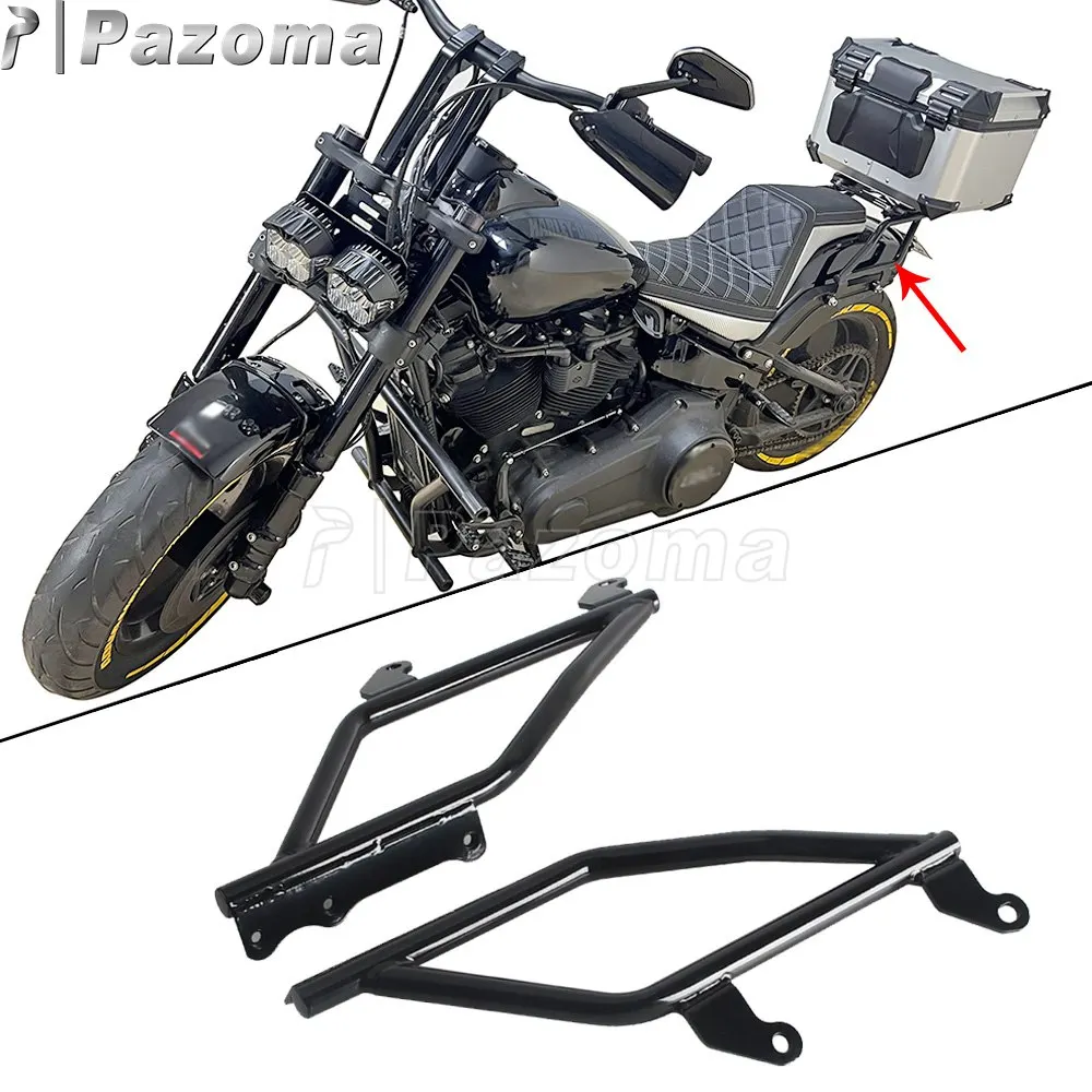 Motorcycle Rear Trunk Bracket Luggage Carrier Board luggage Rack Shelf For Harley Softail Low Rider S FXLRS 2022 2023 2024 2025