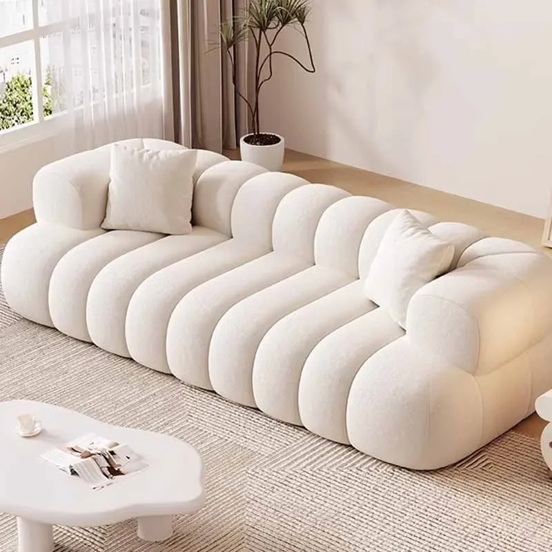 Europe Living Room Sofas Minimalist Leather Recliner Designer Sofas Family Relaxing Woonkamer Banken Furniture Decoration