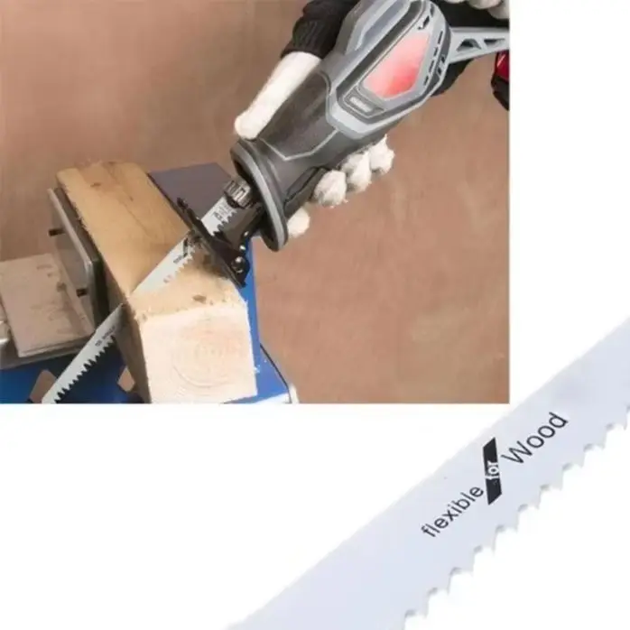 

10pcs 300mm BI-Metal Reciprocating Saw Blade Flexible For Metal Wood Fast Cutting High-carbon Steel Blades tool accessories