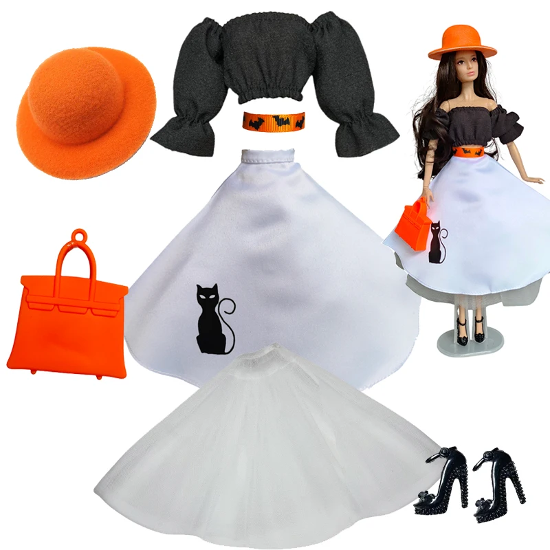 1/6 Doll clothes Cosplay Various Halloween dress, cap belts Acessories Suit Outfits for 12inch BJD Doll 30cm MengF Xinyi FR Doll