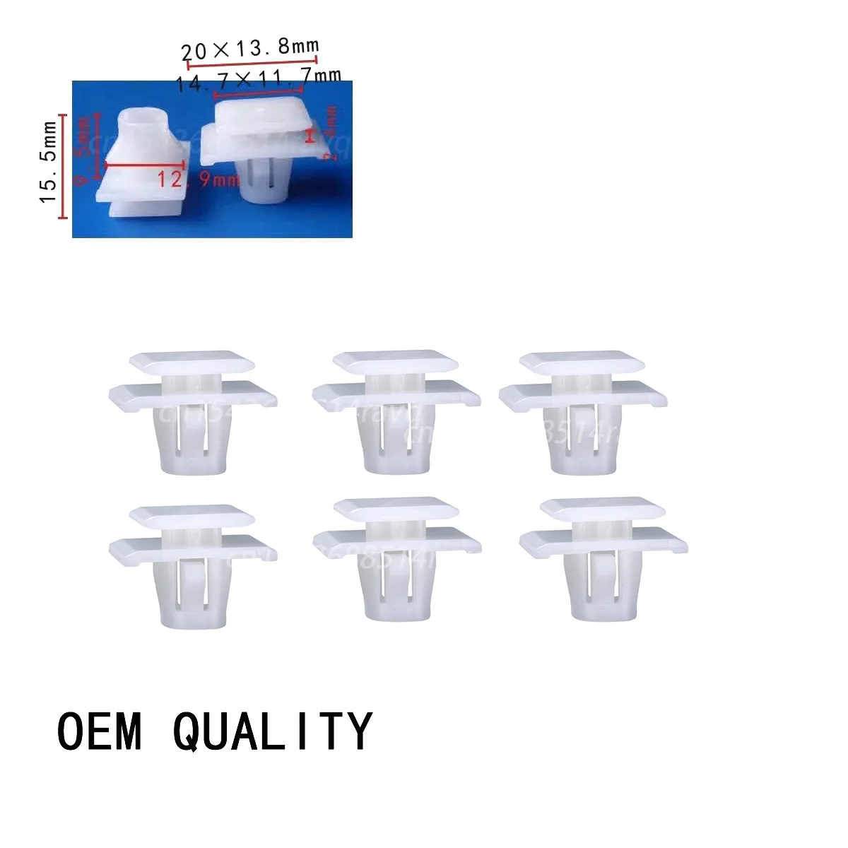 50 / 100 / 1000x Lower Outer Door Weatherstrip Retainer Clips 75315-S9A-004 For Honda CR-V 2002-On