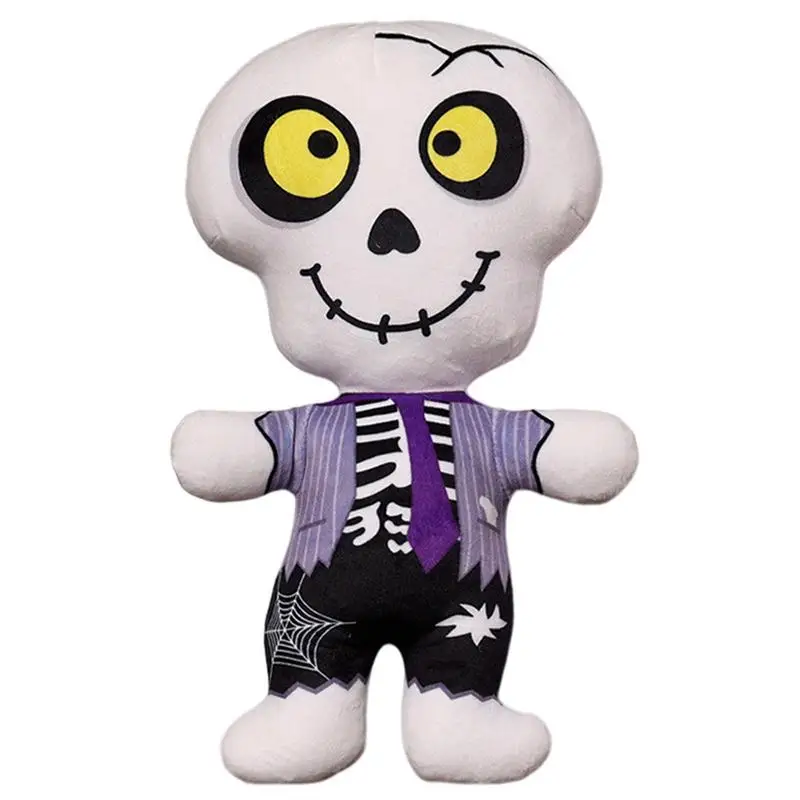 Halloween Stuffed Toy Decorative Plush Skeleton Doll PP Cotton Filling Decoration Tool For Game Table Car Bedroom And Sofa