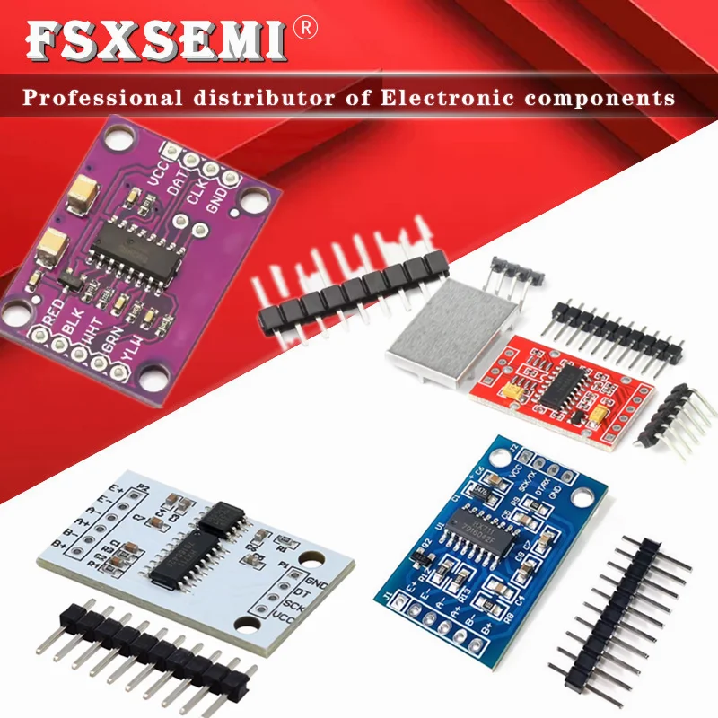 HX711 24-bit ADC module Load Cell Amplifier Breakout Board Hookup Guide Weight Sensor Module