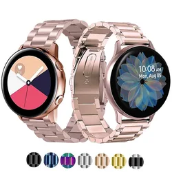 Pulsera de reloj para Samsung Galaxy watch 4/5/6/7 44 40 Watch5 Pro 45, correas de reloj Active 2, 20mm, 22mm