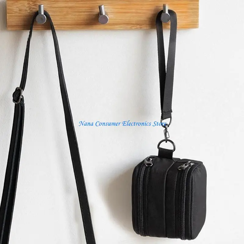G7NE Portable Organiser Bag for MagGo Wireless Charging Base Featuring Double Compartments and Carry Rope Design