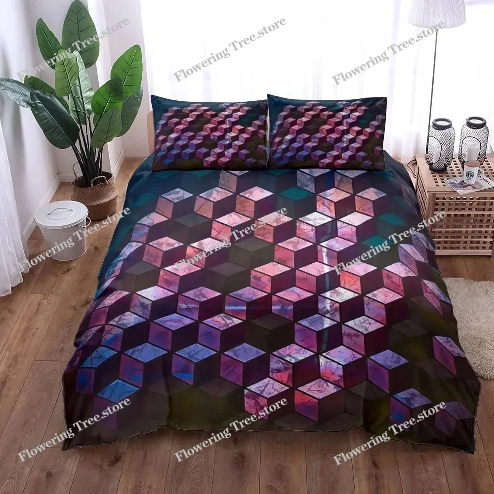 

Retro 80s Punk Memory Duvet Cover Set King Queen Double Full Twin Single Size Bed Linen Set