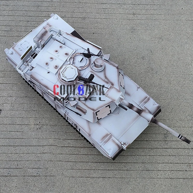 COOLBANK M1A2 Abrams u.s Battle RC Tank Airsoft 1/16 2.4Ghz telecomando veicolo militare infrarossi BB proiettili Henglong 3918