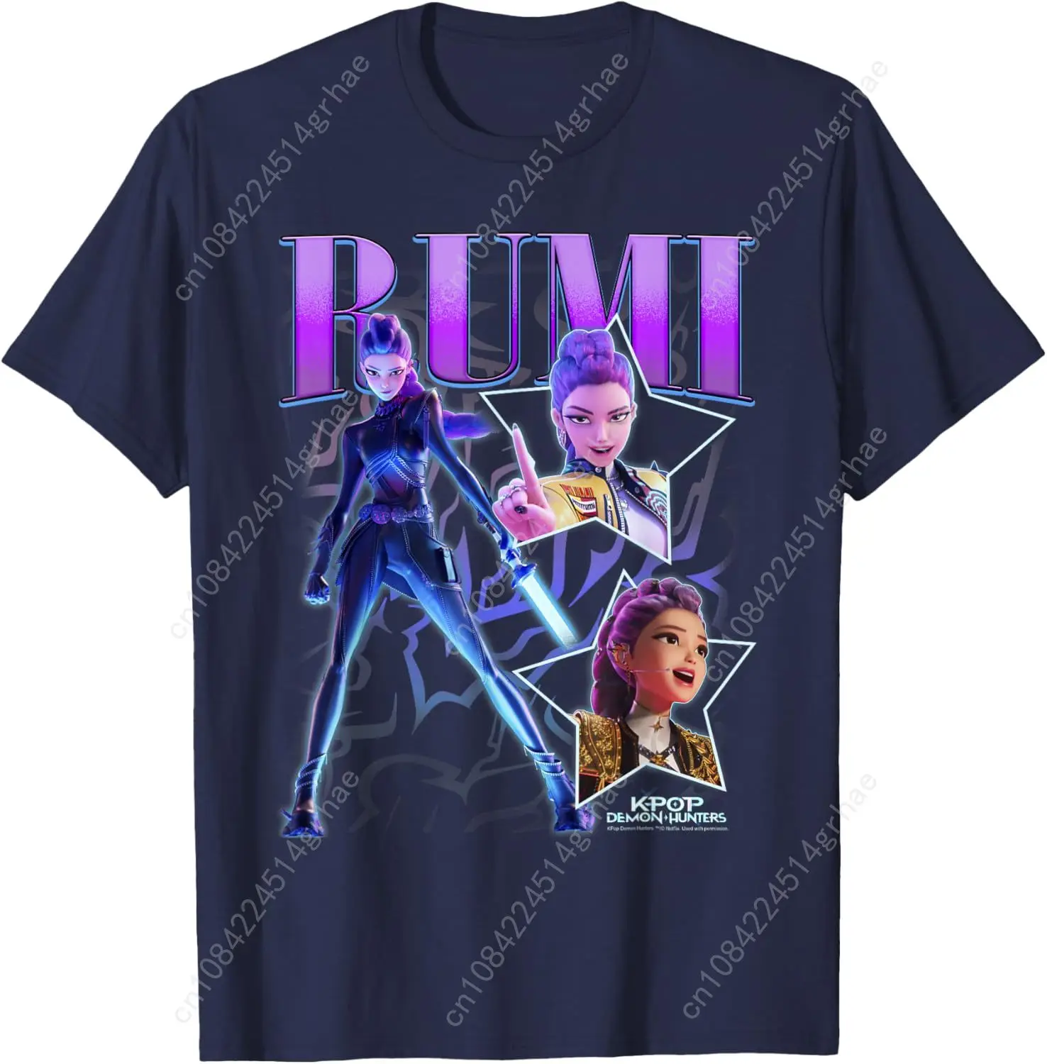 Camiseta con póster estilo Y2K de escaparate de Rumi de Halloween
