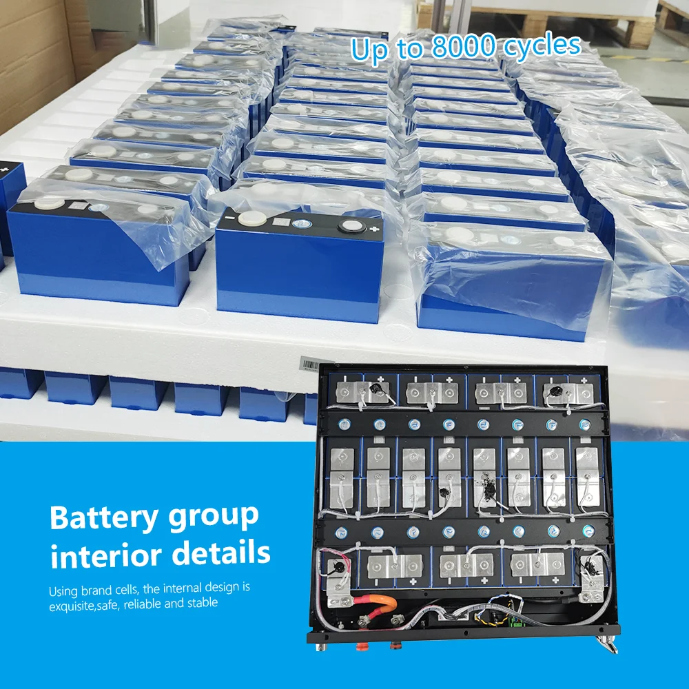 Derun High Voltage Smart ESS 50kW 60kWh Lithium Ion Battery 700V 220V 614V LiFePO4 Industrial 1000kWh Solar Energy Storage