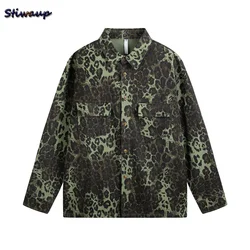 Women's Jackets Green Camouflage Cotton 2025 Spring Autumn Women Outdoor Clothes Military Style Jacket Women Plus Size Outerwear